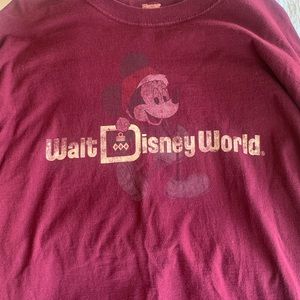 Disney World christmas long sleeve t shirt